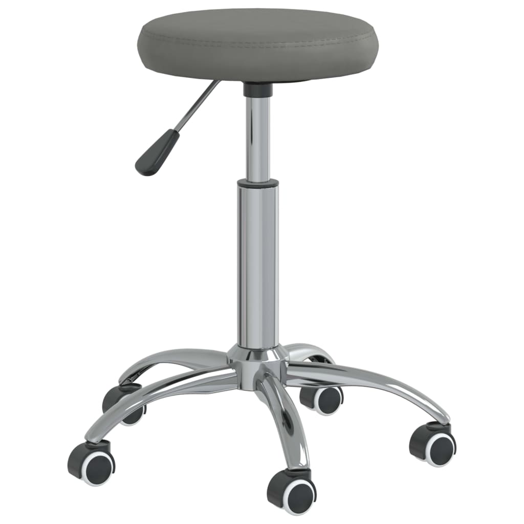 

vidaXL Eetkamerstoelen 4 st kunstleer grijs
