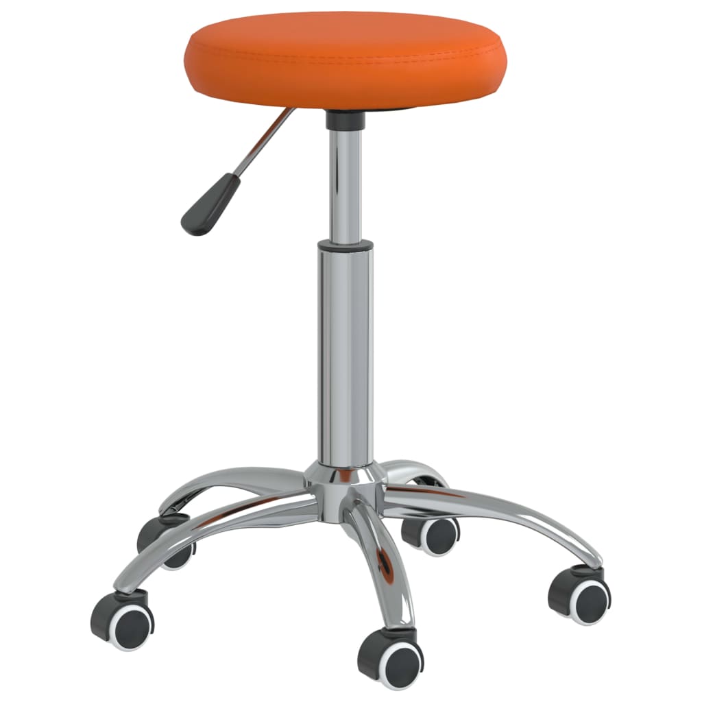 

vidaXL Eetkamerstoelen 4 st kunstleer oranje