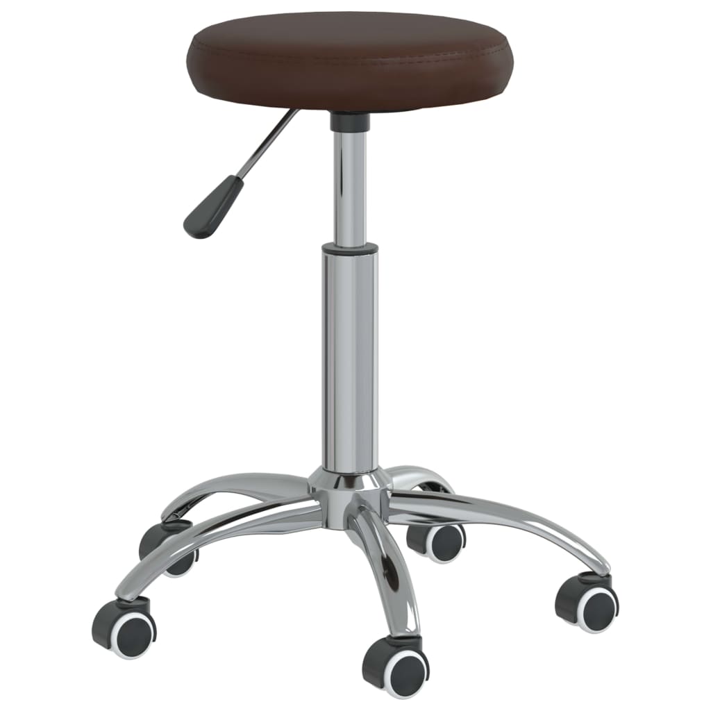 

vidaXL Eetkamerstoelen 6 st kunstleer bruin