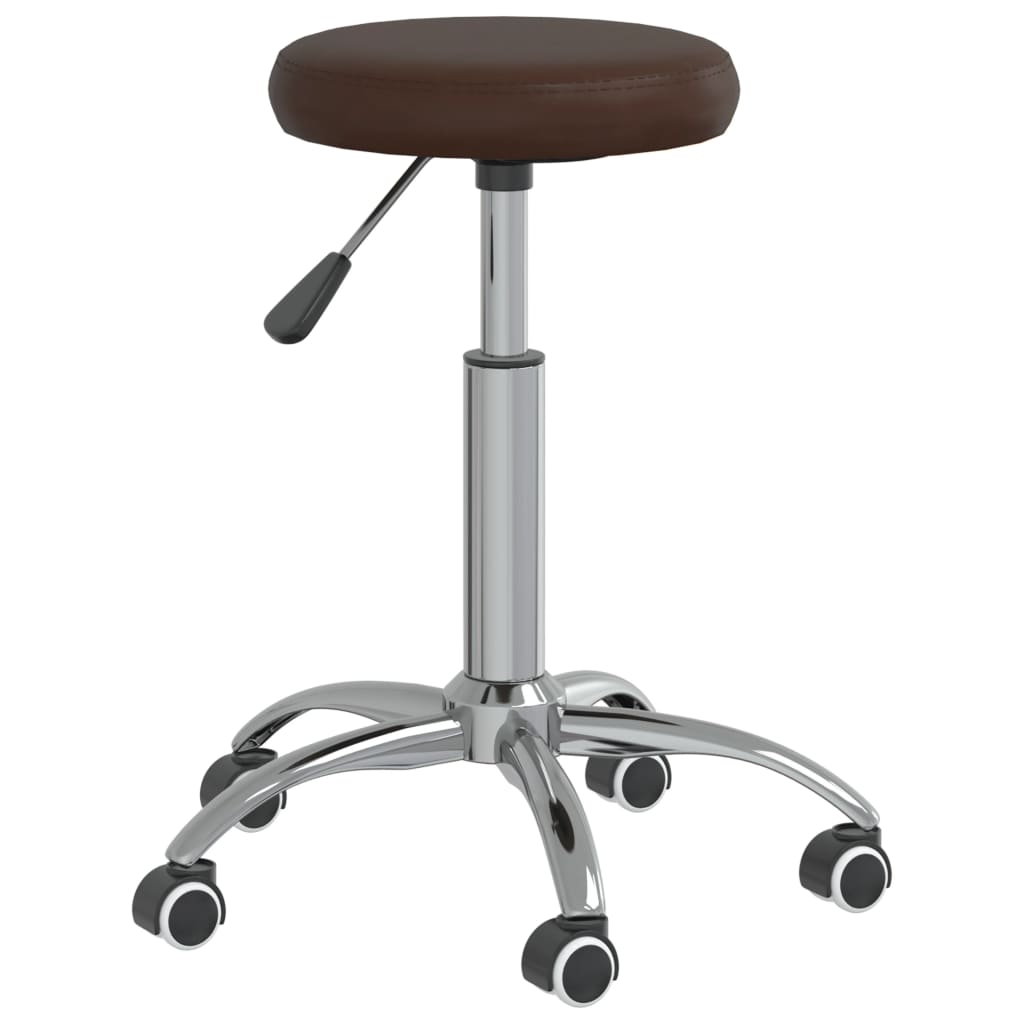 vidaXL Masažuotojo kėdė, rudos spalvos, dirbtinė oda (333154)