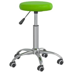 vidaXL Masažuotojo kėdė, žalios spalvos, dirbtinė oda (333160)