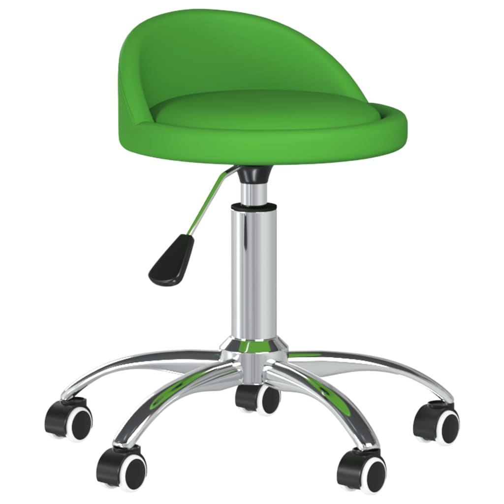 Stolac za masažu od umjetne kože zeleni