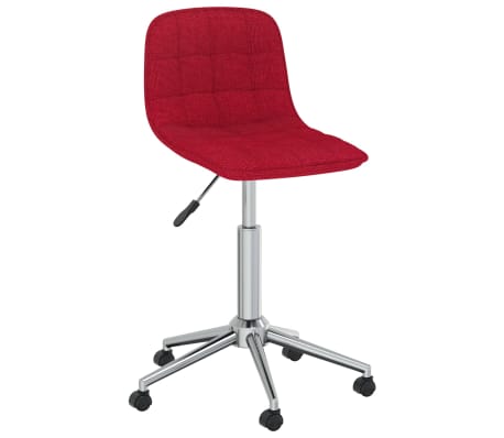 vidaXL Otočn&eacute; j&iacute;deln&iacute; židle 4 ks v&iacute;nov&eacute; textil