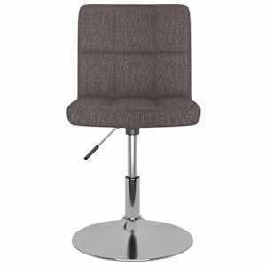 Otočná jídelní židle taupe textil - obrázek 2