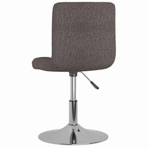 Otočná jídelní židle taupe textil - obrázek 4