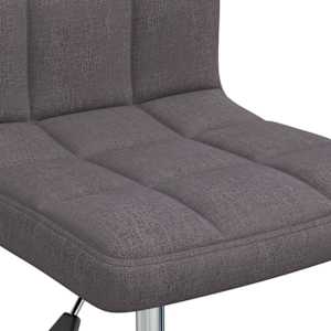 Otočná jídelní židle taupe textil - obrázek 7