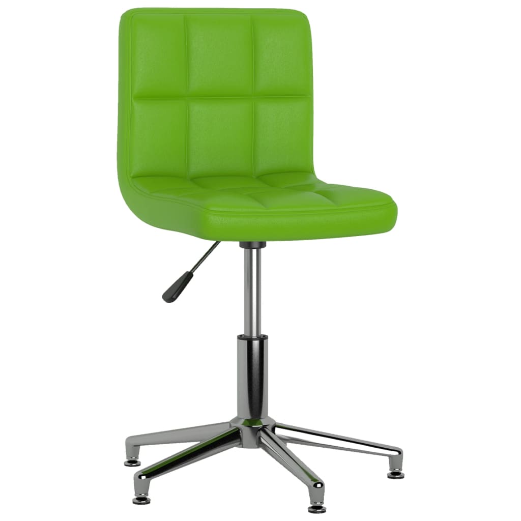 

vidaXL Eetkamerstoelen draaibaar 4 st kunstleer groen
