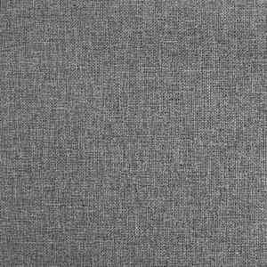 Vrtljiv jedilni stol svetlo sivo blago - slika 7