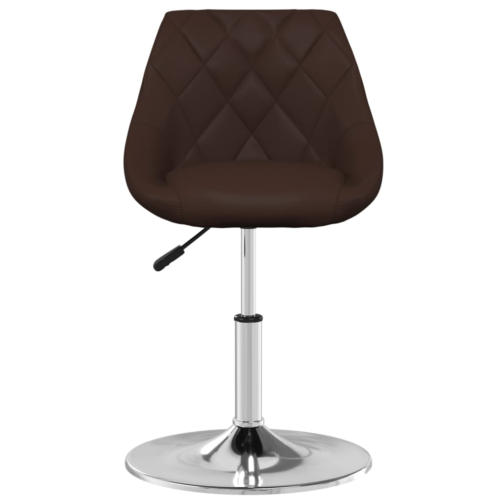 

vidaXL Eetkamerstoelen 4 st kunstleer bruin