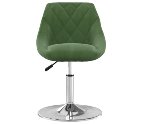 vidaXL Esszimmerstuhl Dunkelgr&uuml;n Samt