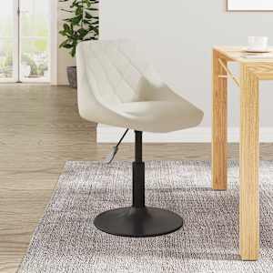 Jedilni stol krem žamet