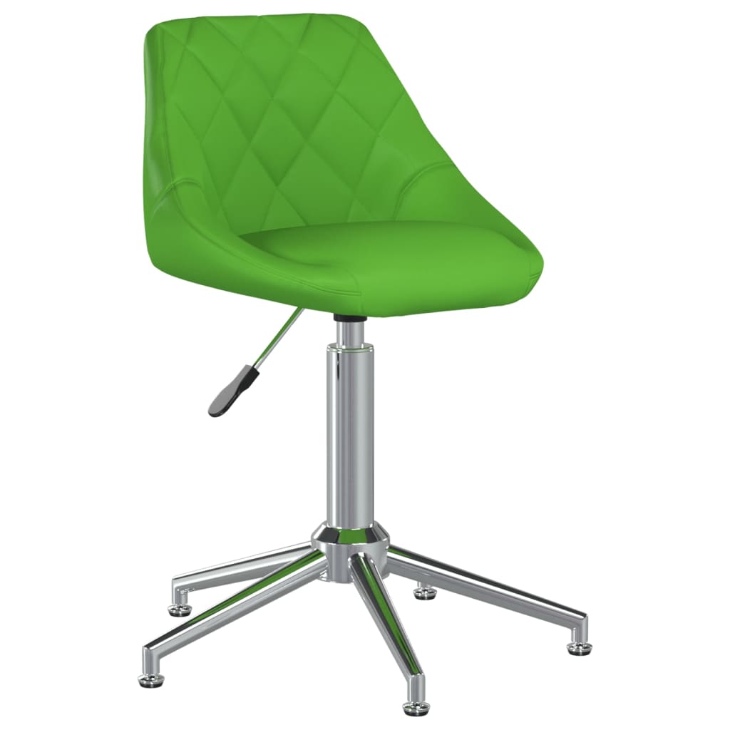 

vidaXL Eetkamerstoelen draaibaar 4 st kunstleer groen