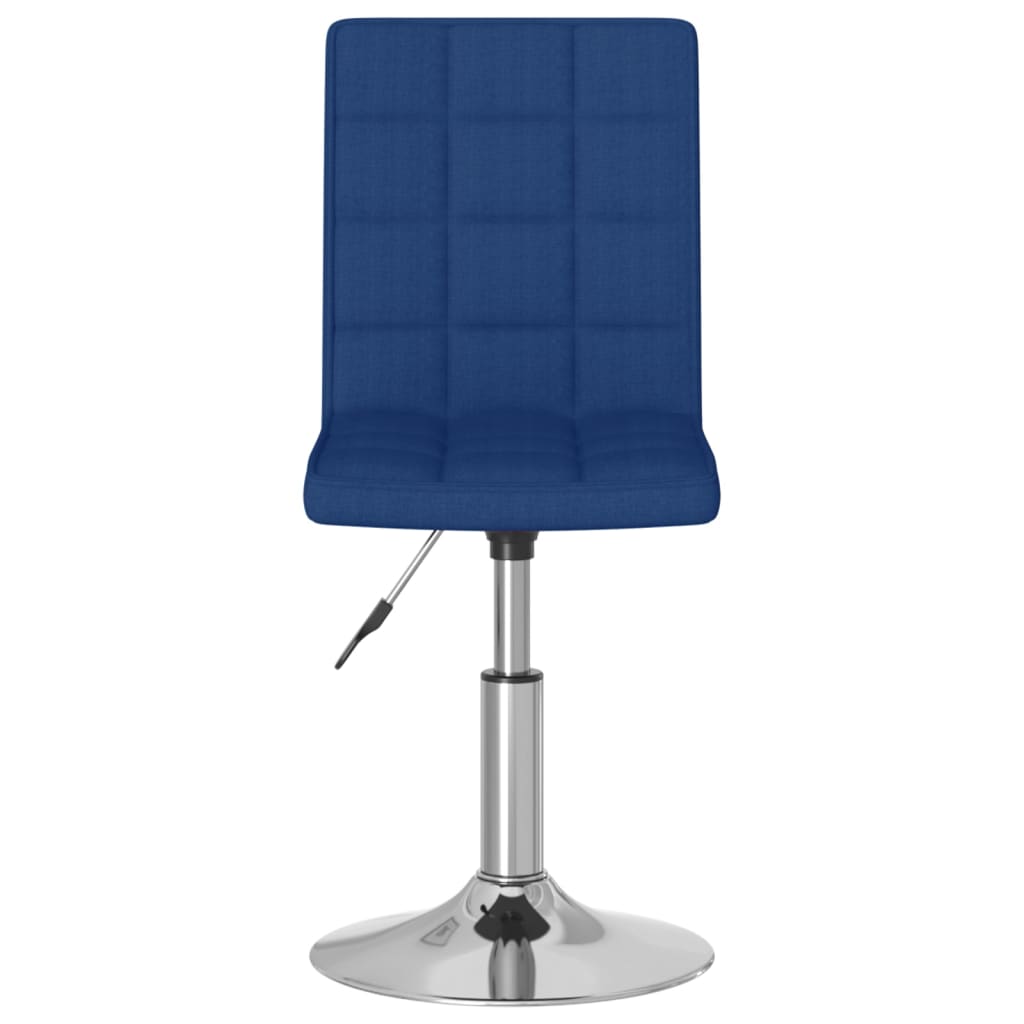 

vidaXL Barkruk stof blauw
