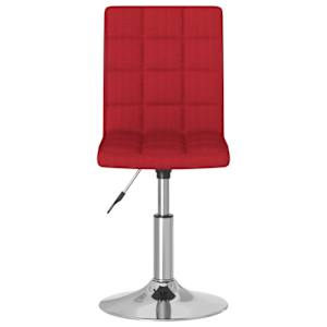 Barová stolička vínová textil - obrázek 3