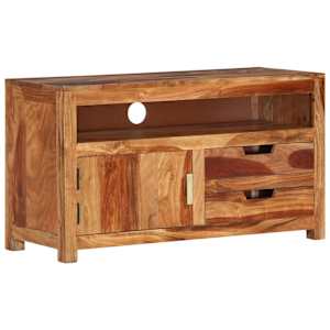 TV skříňka 90 x 34,5 x 50 cm masivní akáciové dřevo - obrázek 9