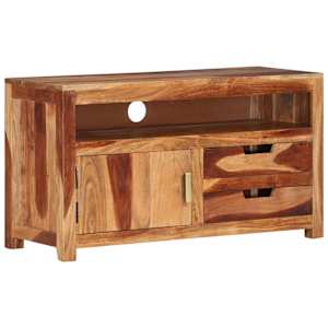 TV skříňka 90 x 34,5 x 50 cm masivní akáciové dřevo - obrázek 10
