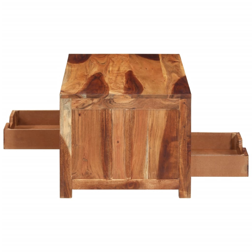 Konferenční stolek 84 x 49 x 40 cm masivní akáciové dřevo