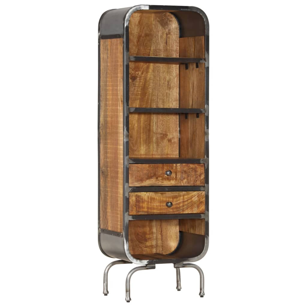 Image of vidaXL Highboard 40x30x126 cm Solid Wood Mango
