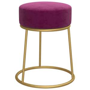 vidaXL &uuml;mar pink, lilla, samet