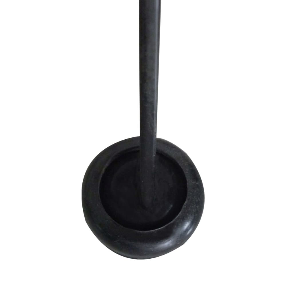 Zložljivi vrtni stoli 2 kosa jeklo in trden akacijev les