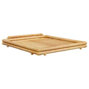 vidaXL Cadre de lit sans matelas bambou 180x200 cm