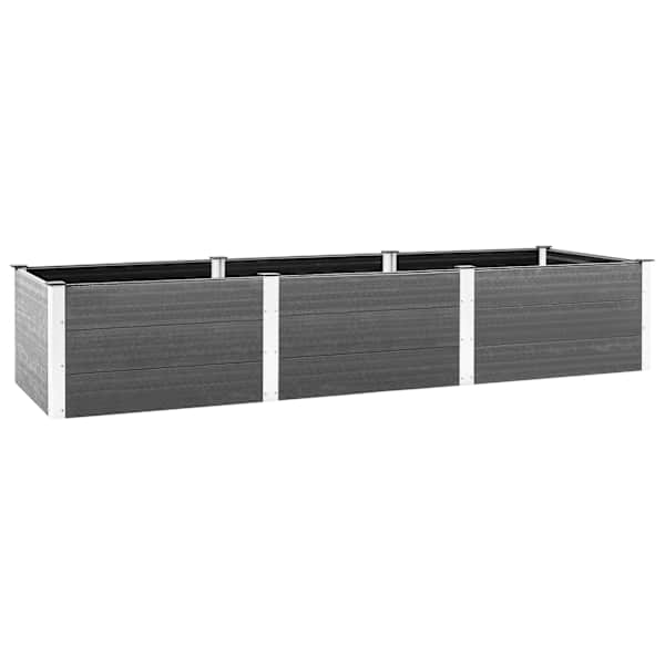 vidaXL aia taimekast, hall, 300x100x54 cm, WPC