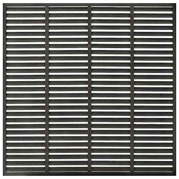 vidaXL ribisein, WPC, 180 x 180 cm, tumehall