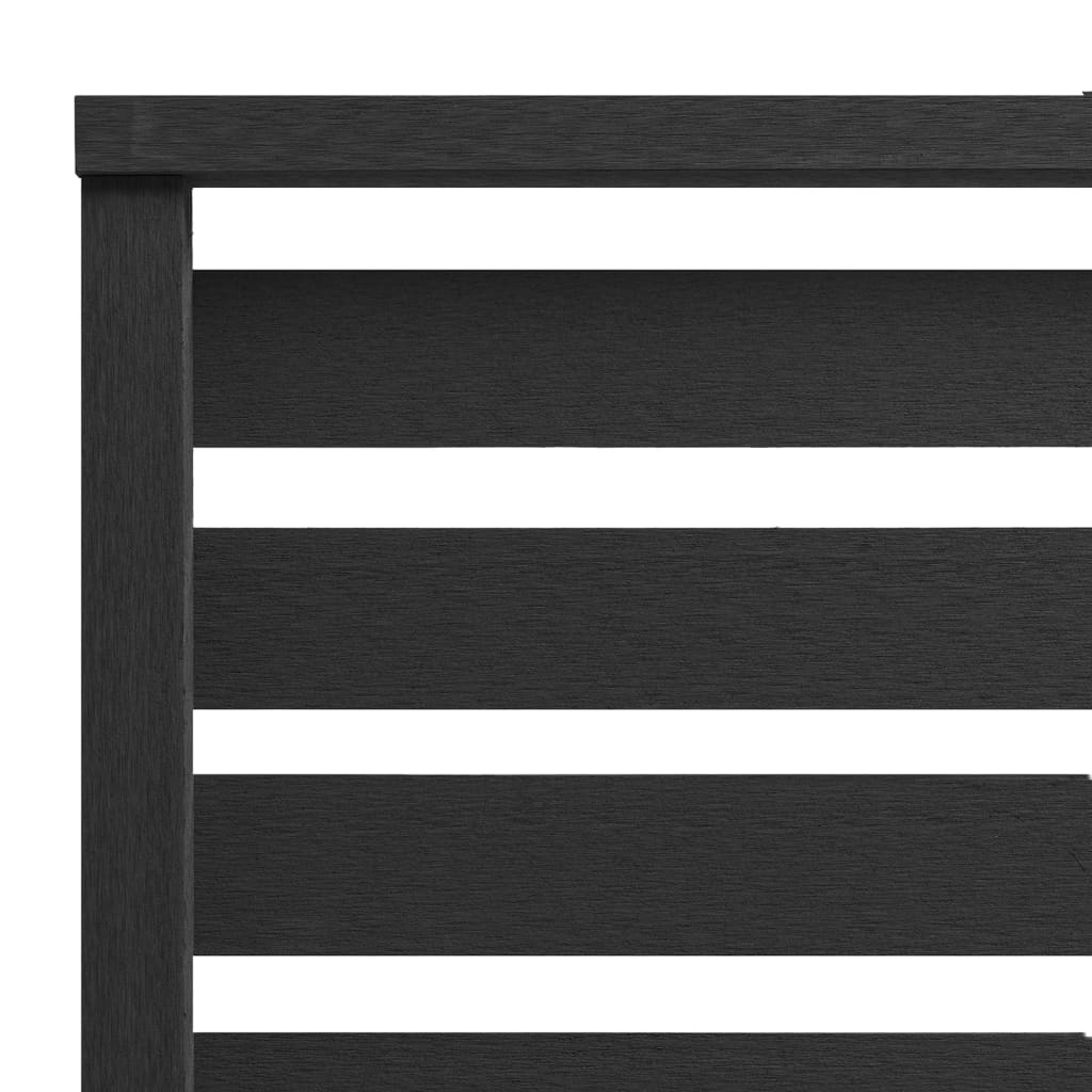 Thumbnail - vidaXL Zaunelement WPC 180x180 cm Schwarz
