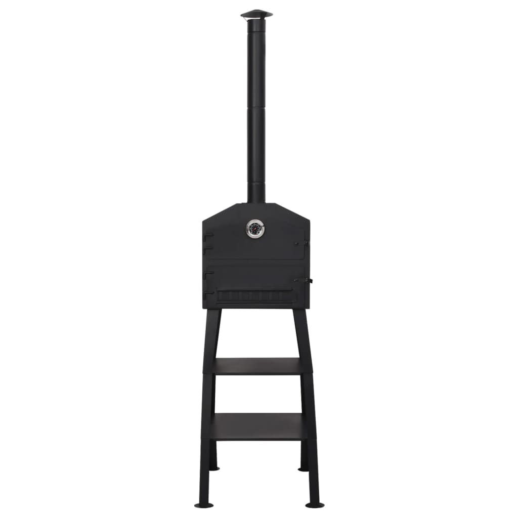 Four à Pizza D'extérieur Charbon De Bois 2 Pierres Réfractaires VidaXL 14 width=274