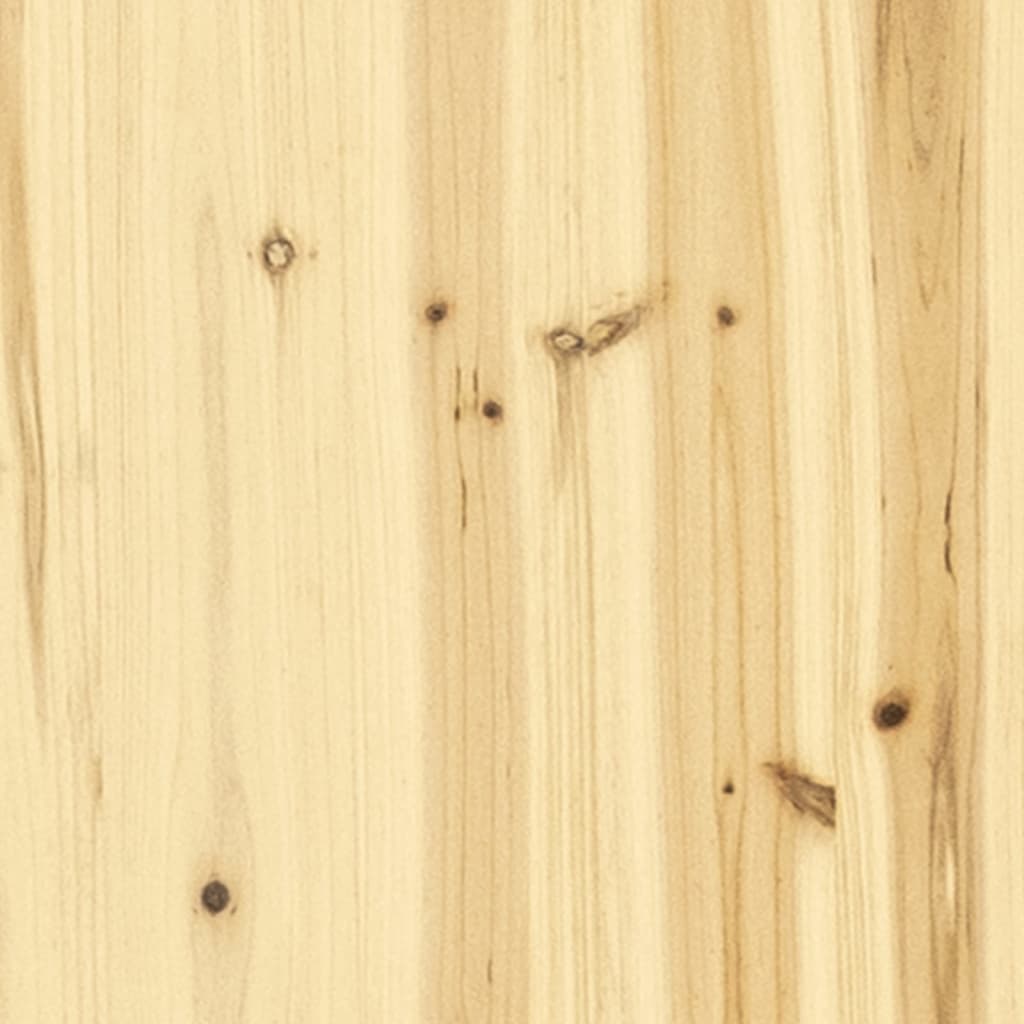 Nachttische 2 Stk. 40×30,5×35,5 cm Massivholz Tanne