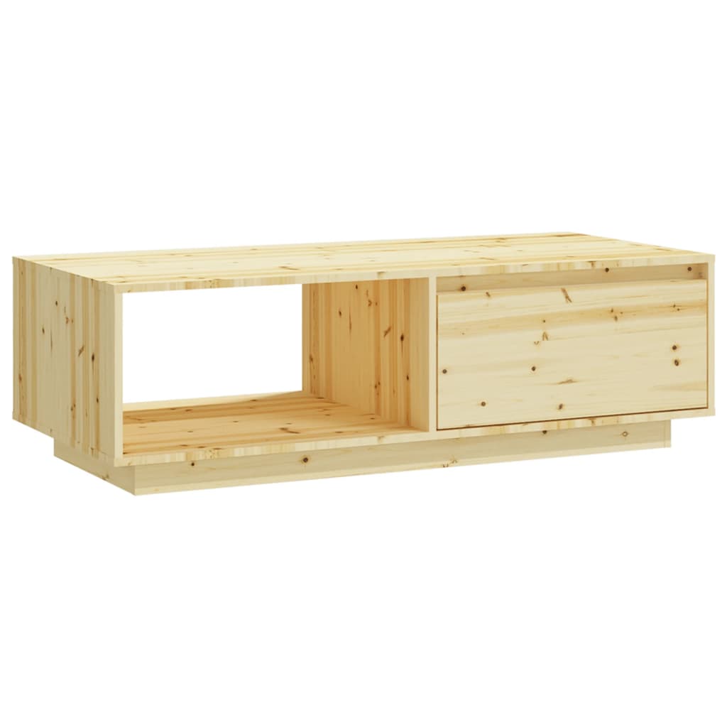 E-shop vidaXL Konferenčný stolík 110x50x33,5 cm jedľový masív