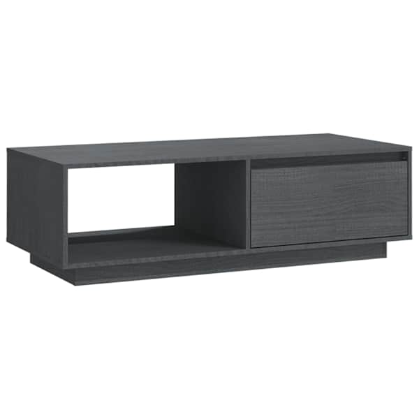 vidaXL kohvilaud, hall, 110x50x33.5 cm, t&auml;ism&auml;nnipuit