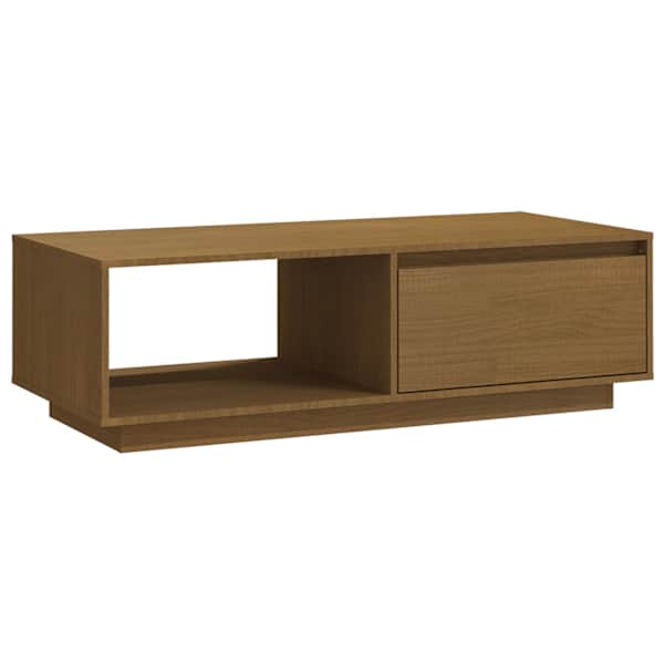 vidaXL kohvilaud, meepruun, 110x50x33.5 cm, t&auml;ism&auml;nnipuit