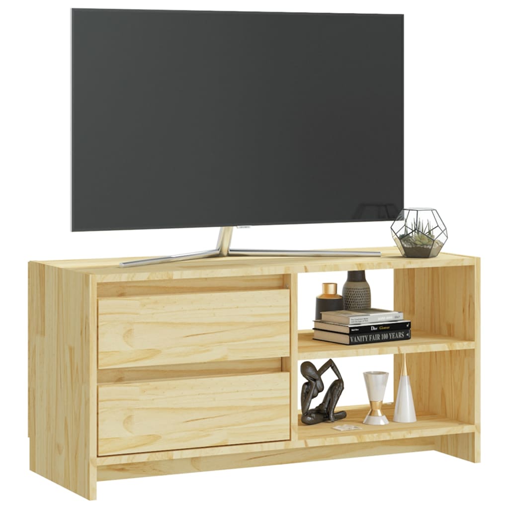 TV omarica 80x31x39 cm trdna borovina