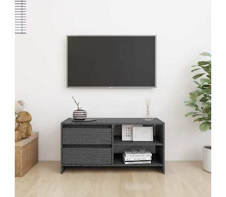 vidaXL TV-benk 80x31x39 cm heltre furu gr&aring;