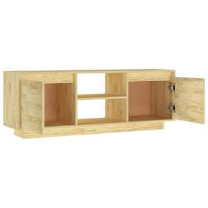 TV stolek 110 x 30 x 40 cm masivní borové dřevo - obrázek 7