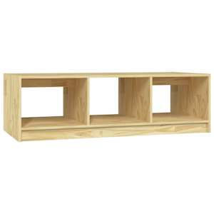 Konferenční stolek 110 x 50 x 34 cm masivní jedlové dřevo - obrázek 2