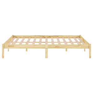 Rám postele masivní dřevo 150 x 200 cm King Size - obrázek 5