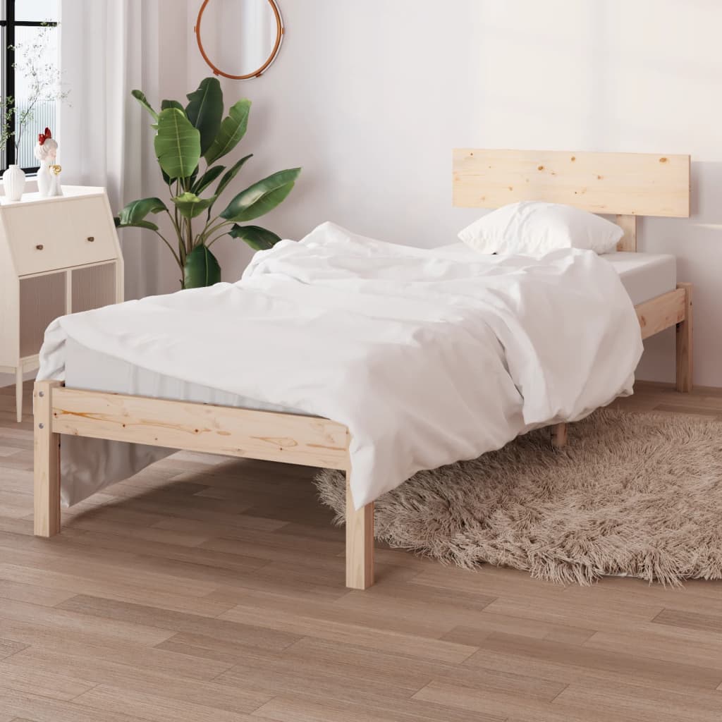 Petrashop  Rám postele masivní dřevo borovice 100 x 200 cm