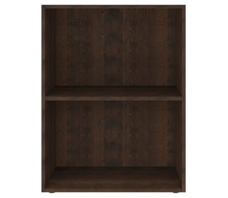 vidaXL Boekenkast 60x31x78 cm bewerkt hout gerookt eikenkleurig