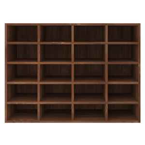 vidaXL Ραφιέρα Παπουτσιών Καφέ Δρυς 92x30x67,5 εκ. από Επεξ. Ξύλο