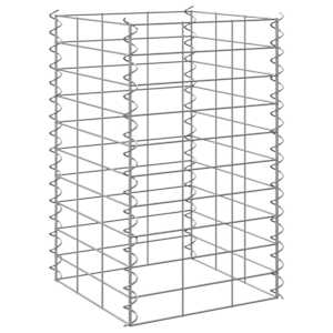 Gabionové vyvýšené záhony 3 ks 30 x 30 x 50 cm železo - obrázek 6