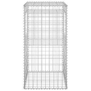 Gabionové sloupky 2 ks 50 x 50 x 100 cm železo - obrázek 5