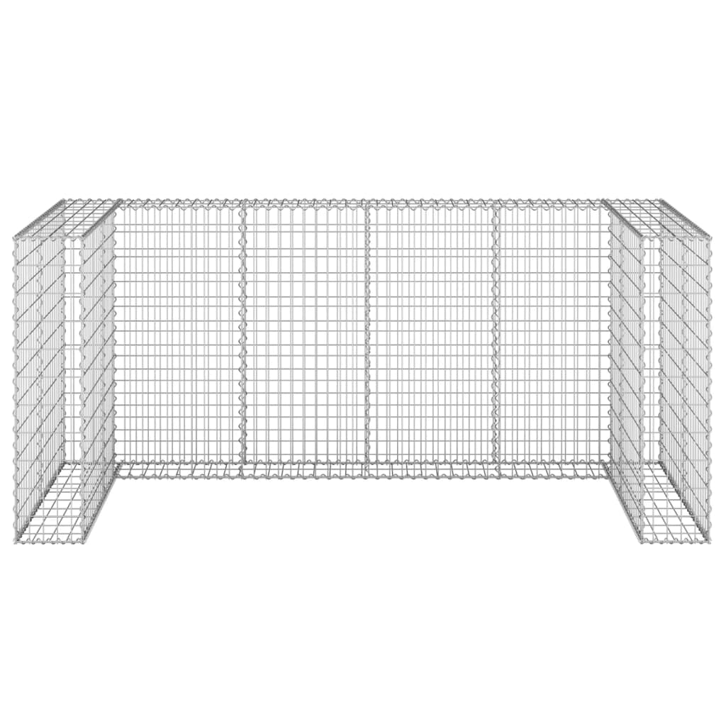 

vidaXL Schanskorfmuur containers 250x100x110 cm gegalvaniseerd staal