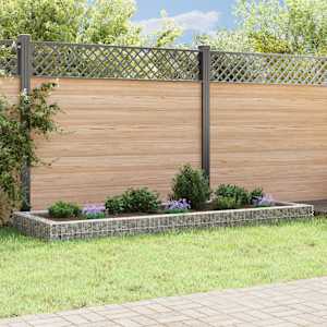 Gabionový vyvýšený záhon pozinkovaná ocel 300 x 100 x 20 cm - obrázek 2