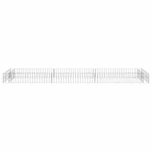 Gabionový vyvýšený záhon pozinkovaná ocel 300 x 100 x 20 cm - obrázek 5