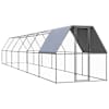 vidaXL kanapuur, 2 x 12 x 2 m, tsingitud teras