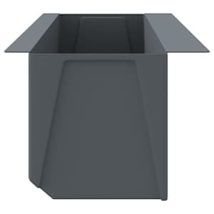 Květinové truhlíky na europalety 12 ks šedé 36x13,5x9,5 cm PP - obrázek 5