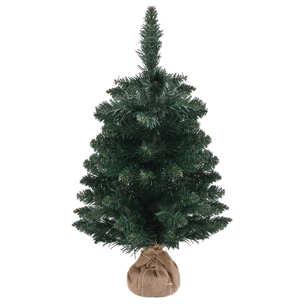 Künstlicher Weihnachtsbaum mit Ständer Grün 60 cm PVC