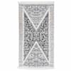 vidaXL vaip must ja hall 120x180 cm puuvill